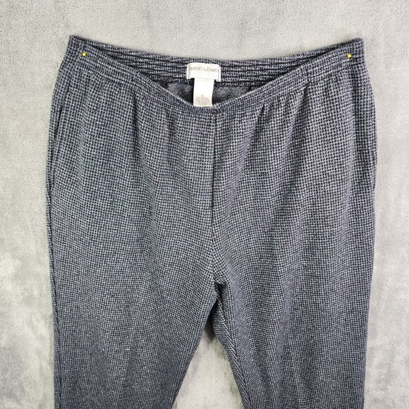 Womens Drapers & Damons Petites Jacket & Pants Set Houndstooth Button Down PXL - Picture 8 of 16